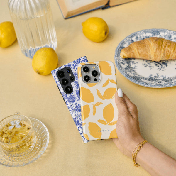 Burga Samsung Galaxy S24 FE Cover Tough Lemon Tart