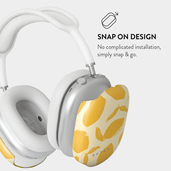 Burga AirPods Max Cover Design Lemon Tart