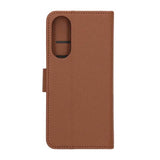 Samsung Galaxy S25 Edge Etui med Kortlomme Standerfunktion Brun