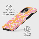 Burga iPhone 15 Plus Cover Tough MagSafe Aloha