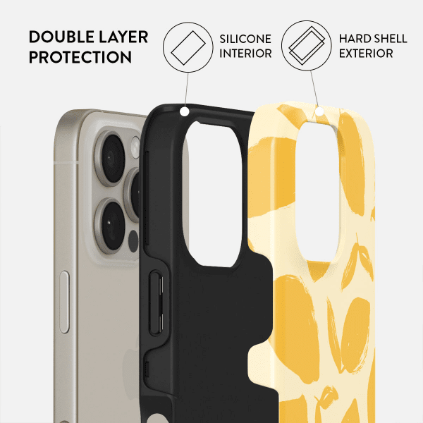 Burga iPhone 16 Pro Max Cover Tough MagSafe Lemon Tart