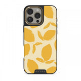 Burga iPhone 15 Plus Cover Elite Dark MagSafe Lemon Tart