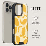 Burga iPhone 15 Cover Elite Dark MagSafe Lemon Tart