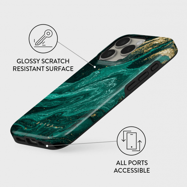 Burga iPhone 14 Cover Tough Emerald Pool
