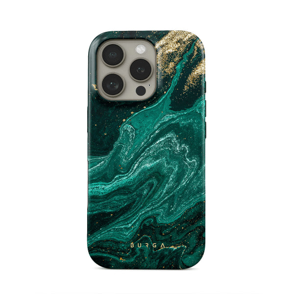 Burga iPhone 16 Cover Tough MagSafe Emerald Pool