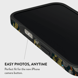Burga iPhone 16 Pro Cover Tough MagSafe Bloomy Garden