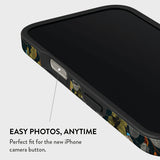 Burga iPhone 15 Pro Cover Tough MagSafe Bloomy Garden