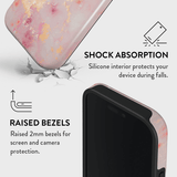 Burga iPhone 15 Cover Tough Golden Coral