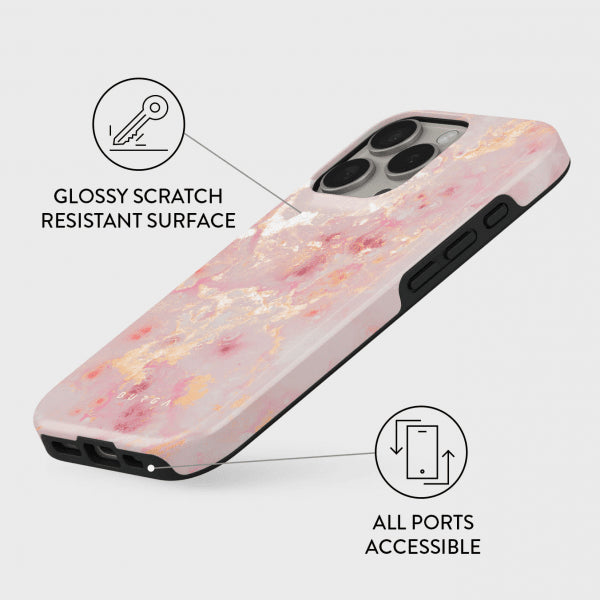 Burga iPhone 16 Cover Tough MagSafe Golden Coral