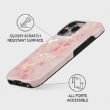 Burga iPhone 15 Cover Tough MagSafe Golden Coral