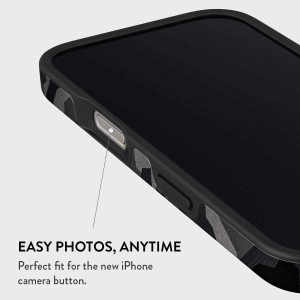 Burga iPhone 16 Pro Max Cover Tough MagSafe Night Black Camo