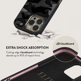 Burga iPhone 16 Pro Max Cover Elite Dark MagSafe Night Black Camo