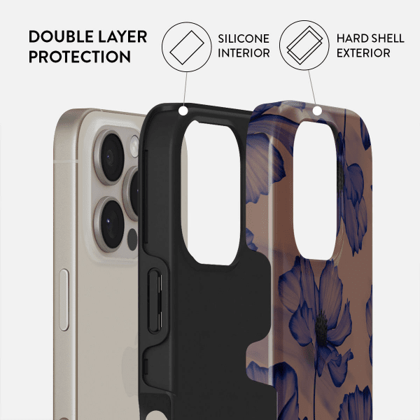 Burga iPhone 14 Cover Tough MagSafe Velvet Night