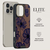 Burga iPhone 15 Pro Cover Elite Dark MagSafe Velvet Night
