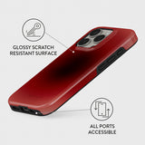 Burga iPhone 14 Cover Tough MagSafe No Talking