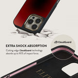 Burga iPhone 14 Cover Elite Dark MagSafe No Talking