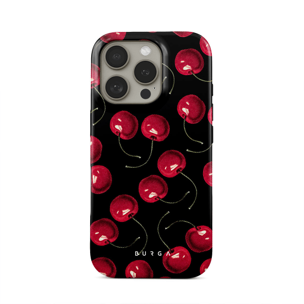 Burga iPhone 16 Cover Tough Cherrybomb