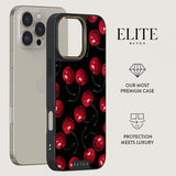 Burga iPhone 14 Cover Elite Dark MagSafe Cherrybomb