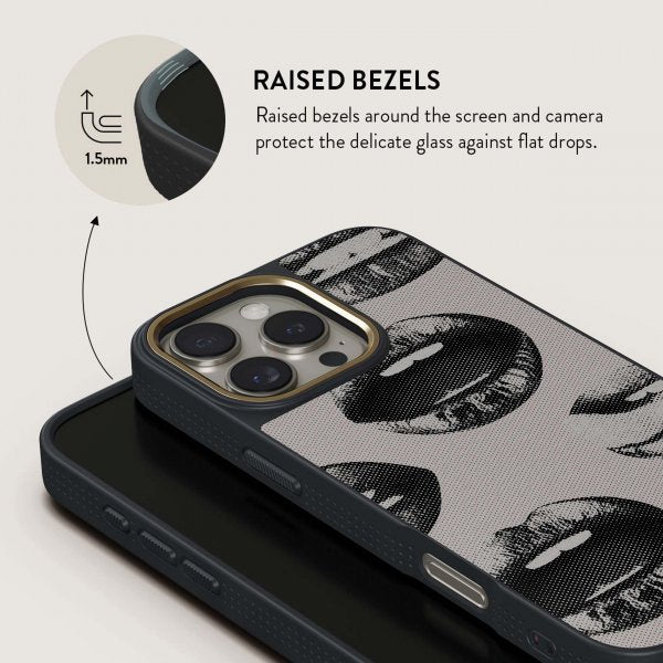Burga iPhone 15 Pro Cover Elite Dark MagSafe Next Mistake