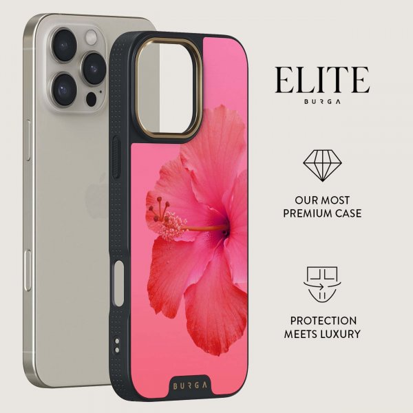 Burga iPhone 15 Pro Cover Elite Dark MagSafe Island Girl