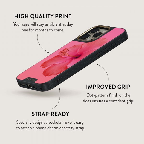 Burga iPhone 15 Pro Cover Elite Dark MagSafe Island Girl