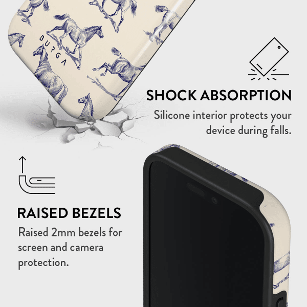 Burga iPhone 15 Cover Tough Derby Race