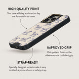 Burga iPhone 14 Cover Elite Dark MagSafe Derby Race