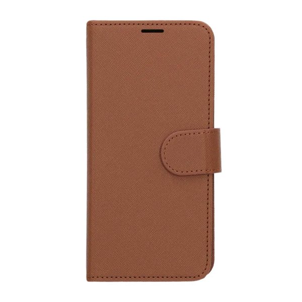 Samsung Galaxy S25 Edge Etui med Kortlomme Standerfunktion Brun