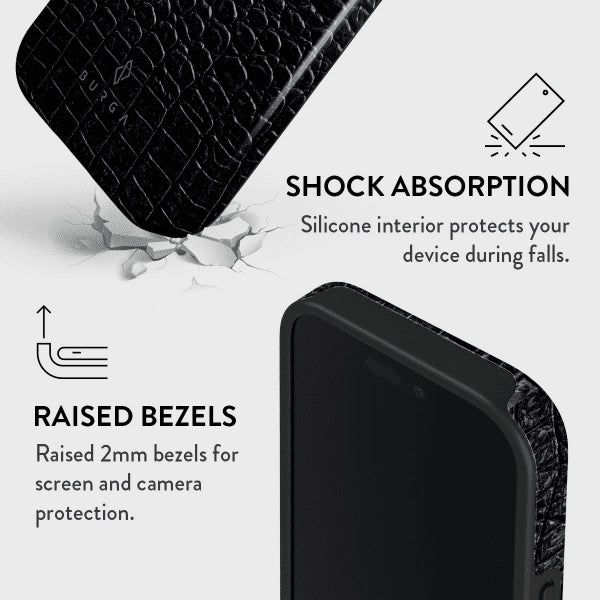 Burga iPhone 15 Pro Max Cover Tough MagSafe Reaper's Touch