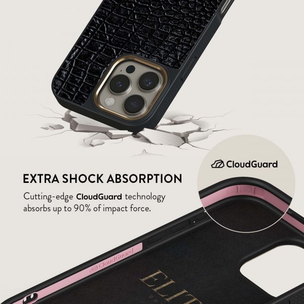 Burga iPhone 16 Plus Cover Elite Dark MagSafe Reaper's Touch