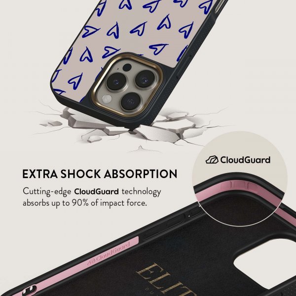 Burga iPhone 16 Cover Elite Dark MagSafe Love Me Right