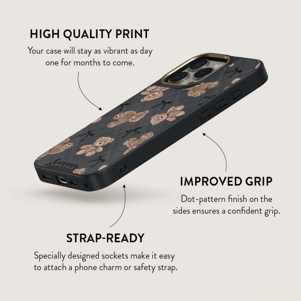 Burga iPhone 15 Cover Elite Dark MagSafe BFF