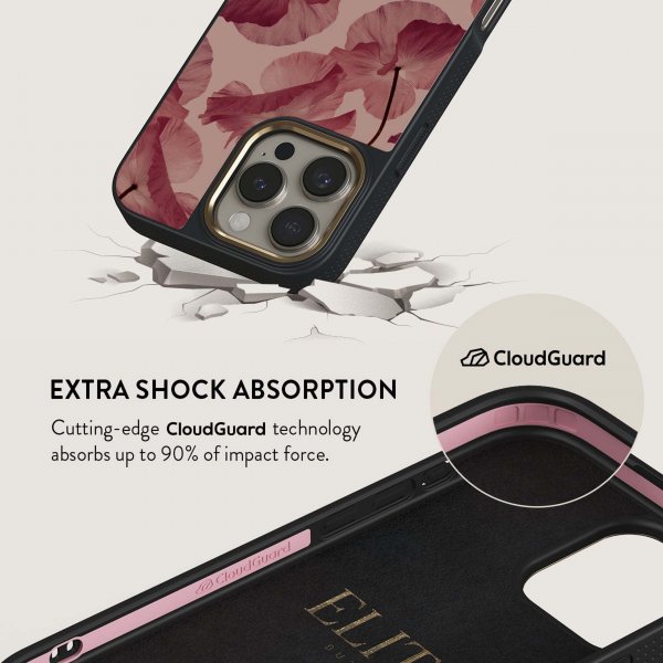 Burga iPhone 15 Cover Elite Dark MagSafe Tender Kiss