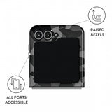 Burga Samsung Galaxy Z Flip 6 Cover Tough Night Black Camo