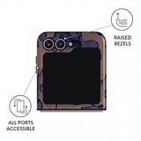 Burga Samsung Galaxy Z Flip 6 Cover Tough Velvet Night