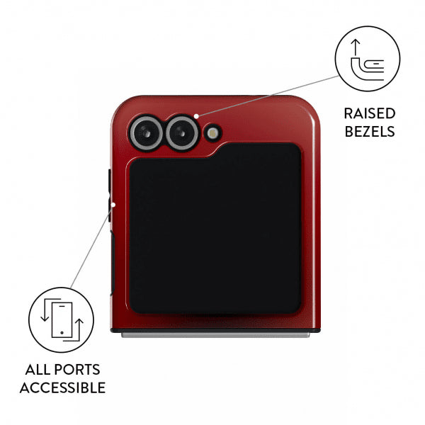 Burga Samsung Galaxy Z Flip 6 Cover Tough No Talking