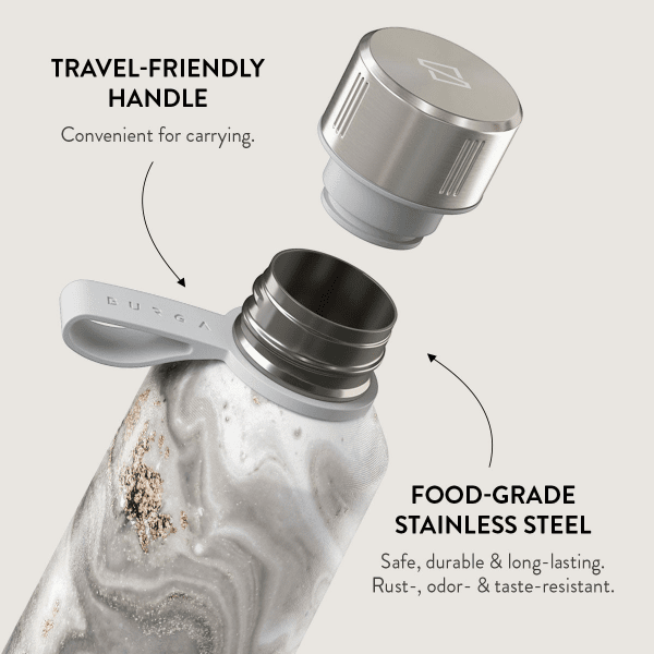 Burga Flaske Termo 800 ml Snowstorm