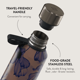 Burga Flaske Termo 800 ml Velvet Night
