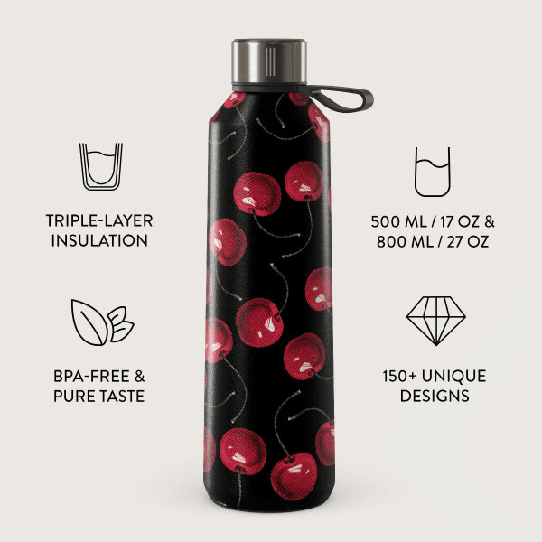 Burga Flaska Termokande 800 ml Cherrybomb