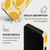 Burga Google Pixel 9/Pixel 9 Pro Cover Tough Lemon Tart