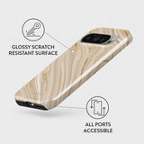 Burga Google Pixel 9/Pixel 9 Pro Cover Tough Full Glam