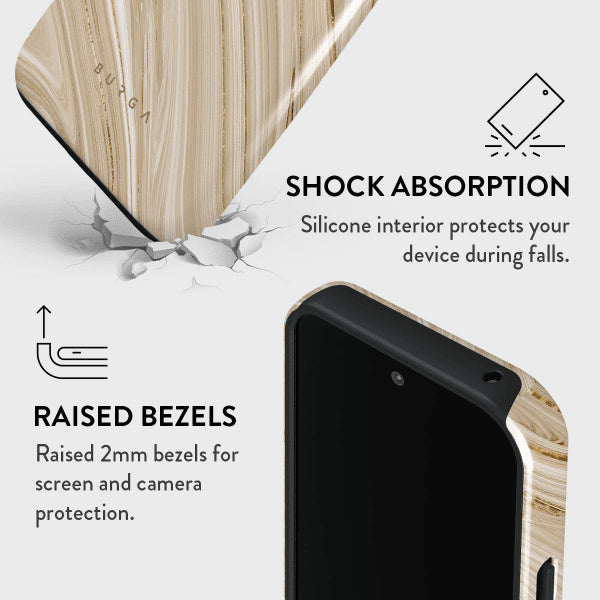 Burga Google Pixel 9/Pixel 9 Pro Cover Tough Full Glam