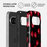 Burga Google Pixel 9/Pixel 9 Pro Cover Tough Cherrybomb