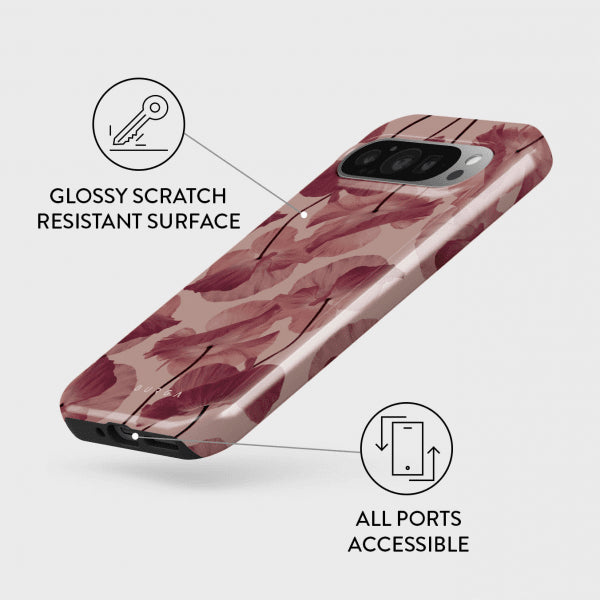 Burga Google Pixel 9/Pixel 9 Pro Cover Tough Tender Kiss