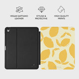 Burga iPad Air 13 (M2/M3/M4) Folio Cover Lemon Tart