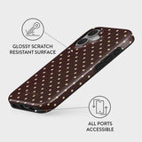 Burga iPhone 16 Cover Tough MagSafe Sorry Busy