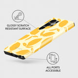 Burga Samsung Galaxy S25 Plus Cover Tough Lemon Tart