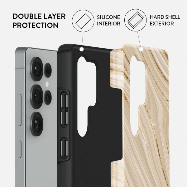 Burga Samsung Galaxy S25 Cover Tough Full Glam