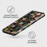 Burga Samsung Galaxy S25 Cover Tough Bloomy Garden