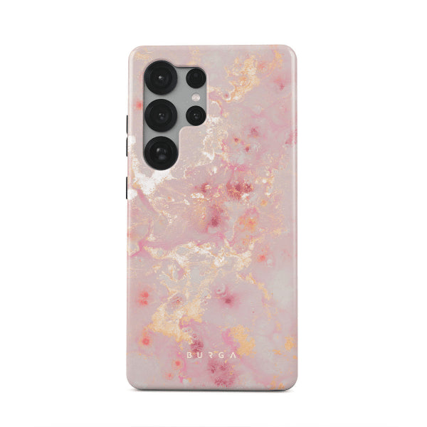 Burga Samsung Galaxy S25 Cover Tough Golden Coral